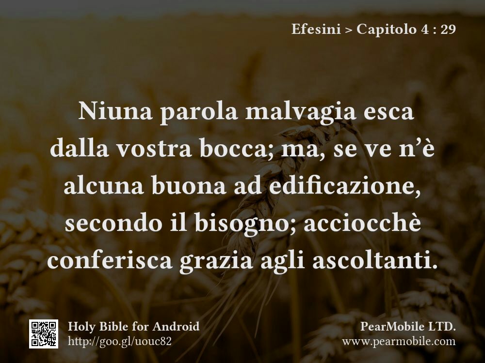 Efesini, Capitolo 4:29